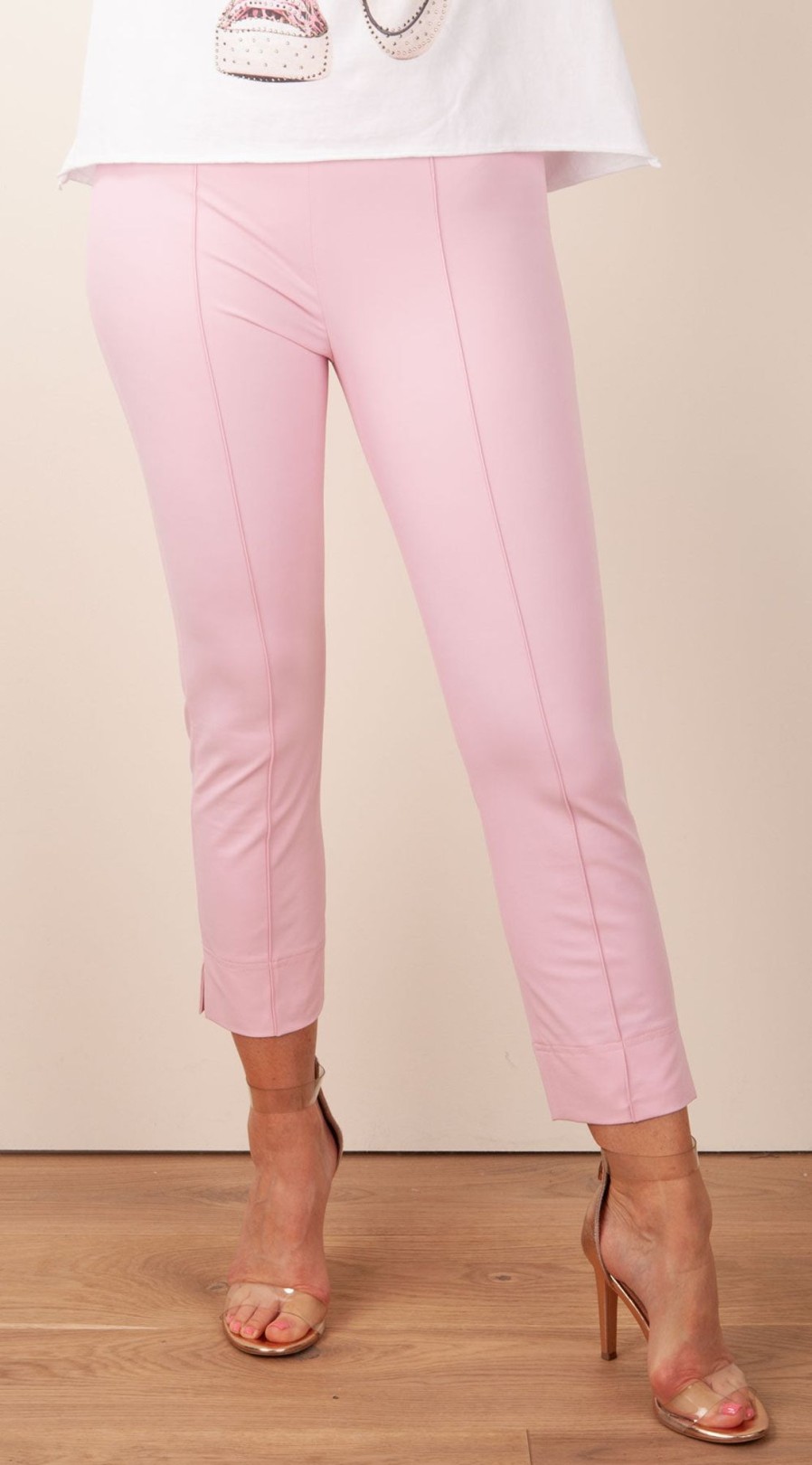 Kleidung Seductive | Hose „Capri" Rosa