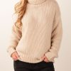 Kleidung Simone Bruns | Pullover Beige