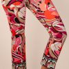 Kleidung Cambio | Hose „Ranee" Pink | Multicolor