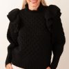 Kleidung Dea Kudibal | Pullover „Britthie" Schwarz