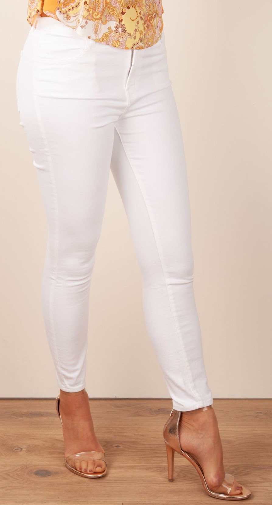 Kleidung J Brand | Jeans „Alana" Weis