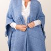 Accessoires WEHVE | Poncho Blau