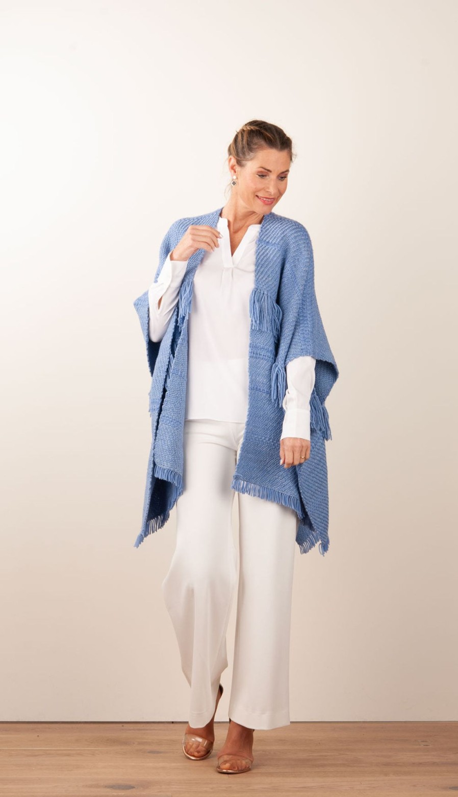 Accessoires WEHVE | Poncho Blau