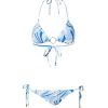 Kleidung Melissa Odabash Bikinis | Bikini „Miami" Weis | Blau