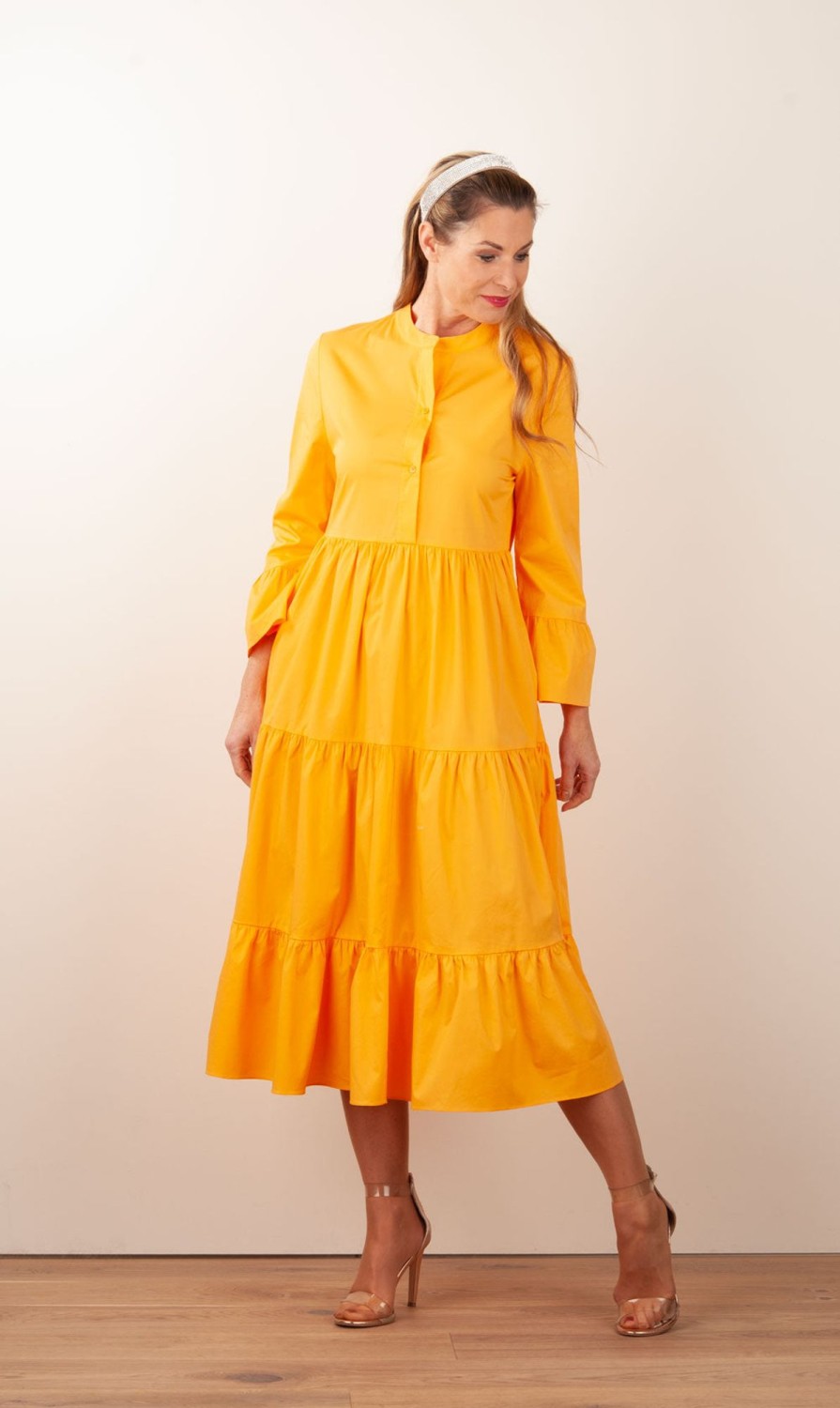 Kleidung Herzensangelegenheit | Kleid Orange