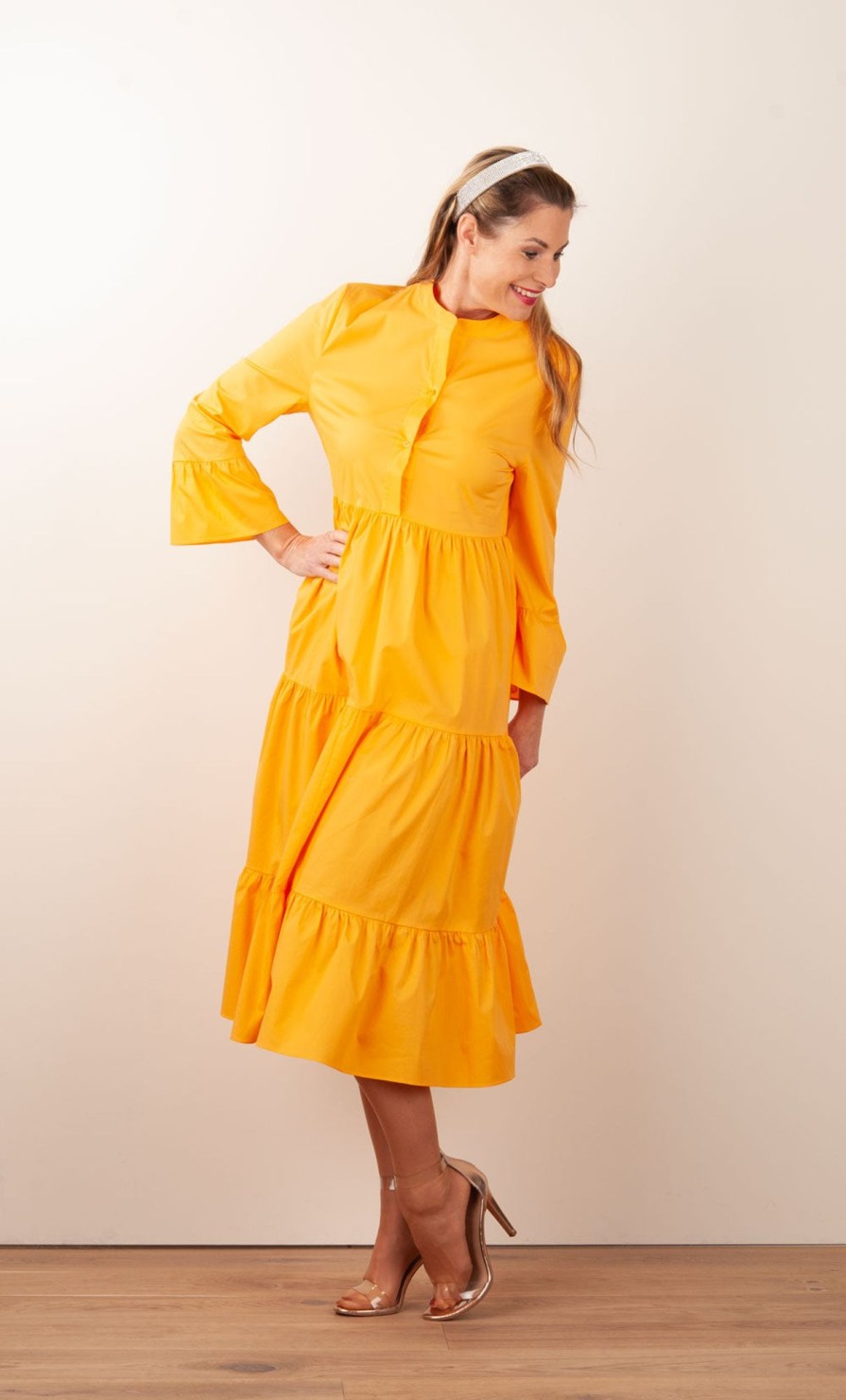 Kleidung Herzensangelegenheit | Kleid Orange