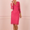 Kleidung Olvi´s | Spitzenkleid Pink