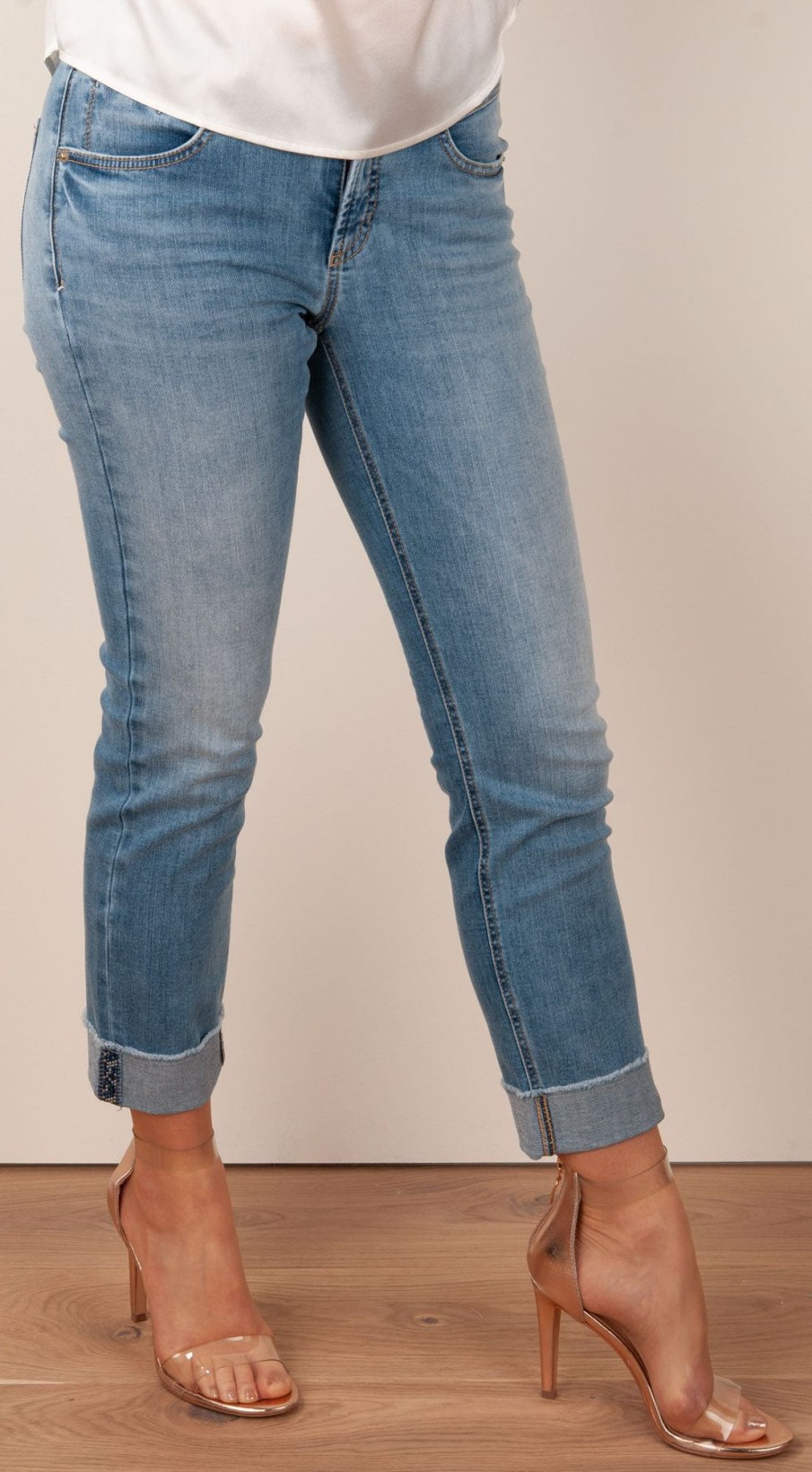 Kleidung Cambio | Jeans „Pina" Blau