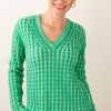 Kleidung Princess goes Hollywood | Pullover Grun | Weis