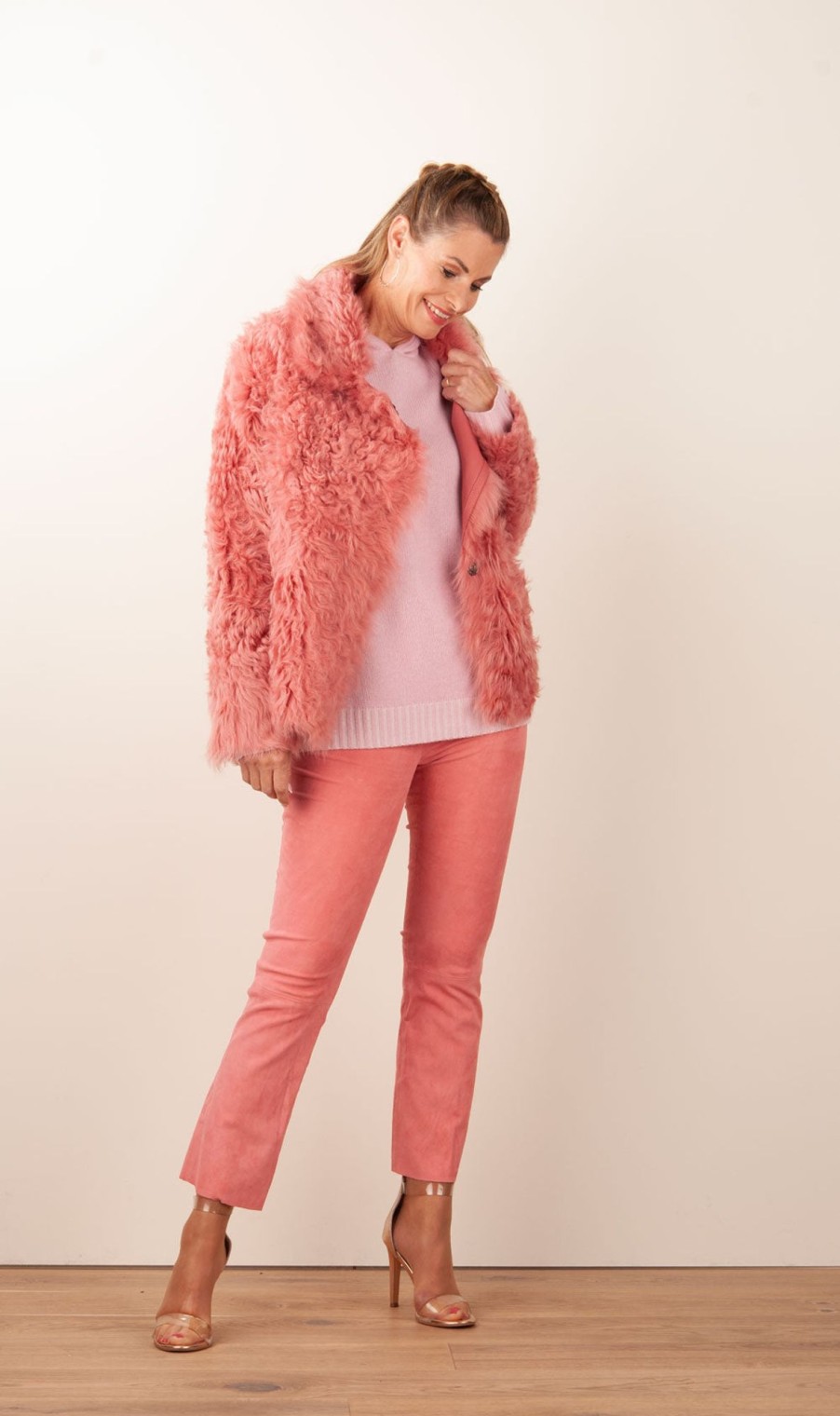 Kleidung Steven K | Lammfelljacke Rose