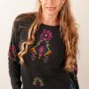 Kleidung Kitted in Cashmere | Kaschmir Pullover Anthrazit | Multicolor