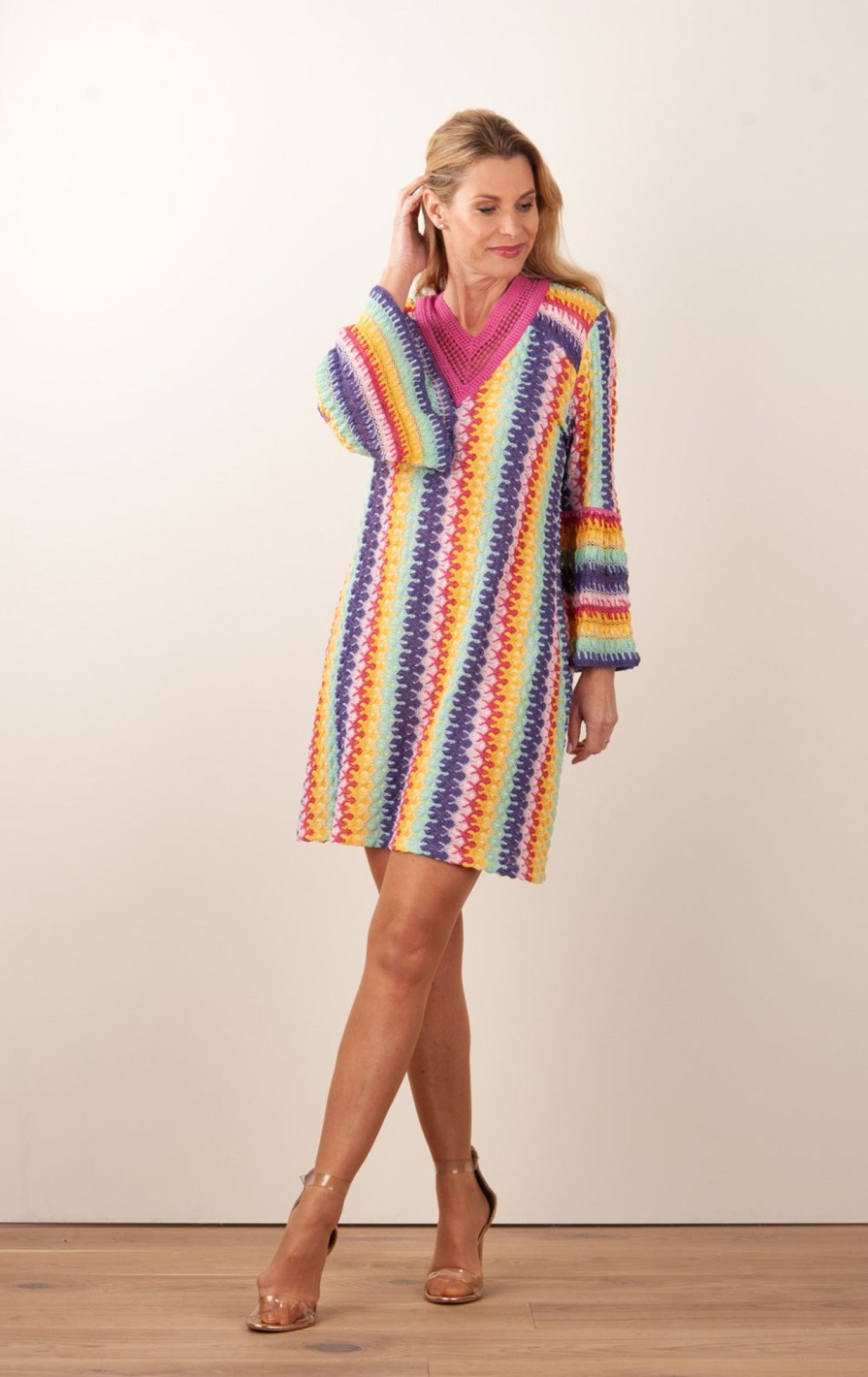 Kleidung Valerie Khalfon | Kleid Multicolor