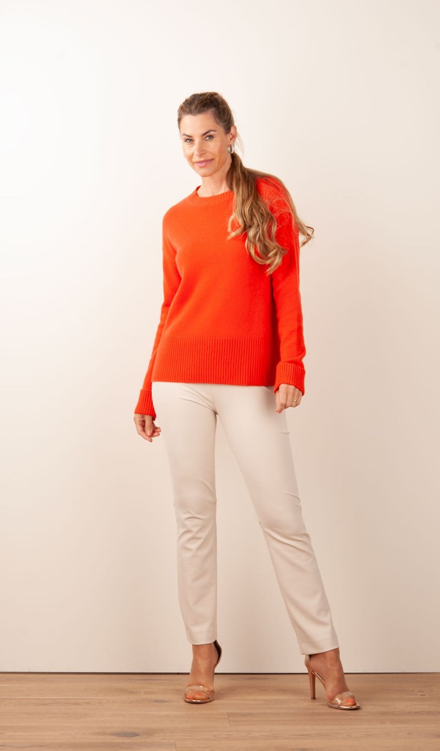 Kleidung Philo-Sofie | Pullover Korallrot