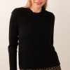 Kleidung fleur | Kaschmir Pullover Schwarz