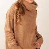 Kleidung Simone Bruns | Pullover Camel