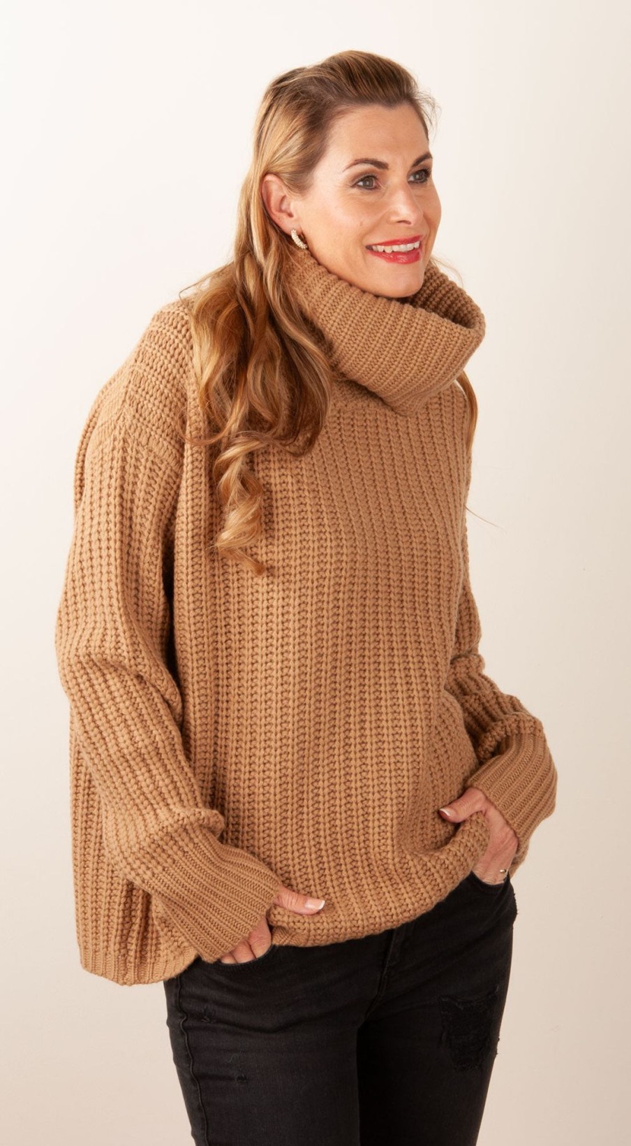 Kleidung Simone Bruns | Pullover Camel