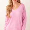 Kleidung fleur | Kaschmir Pullover Pink