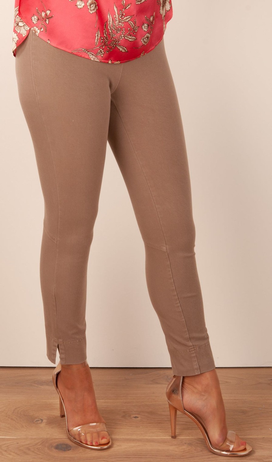 Kleidung Seductive | Hose / Jeans „Sabrina" Nougat