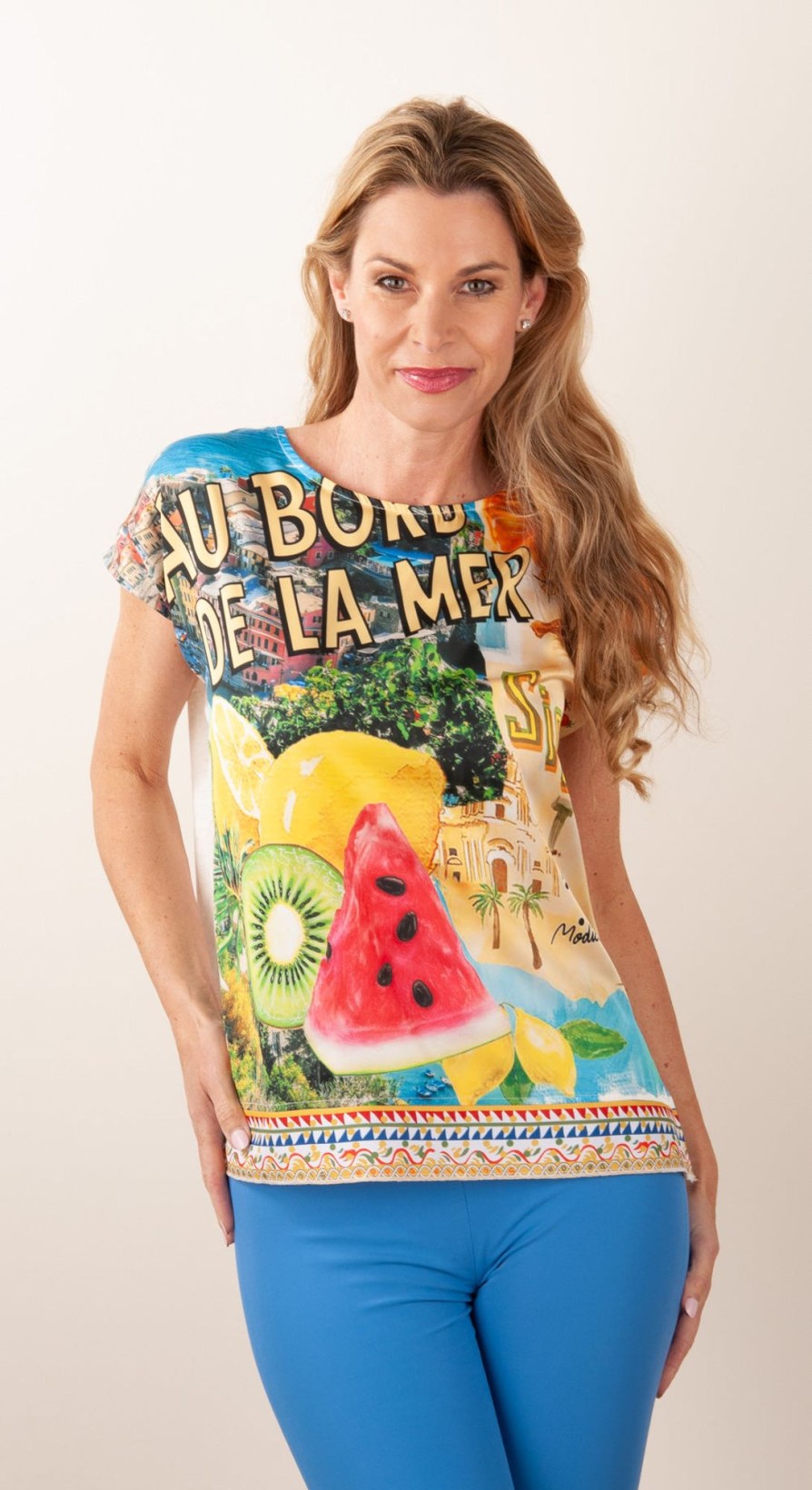 Kleidung Princess goes Hollywood | Shirt „De La Mer" Multicolor