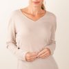 Kleidung Herzensangelegenheit | Kaschmir Pullover Beige