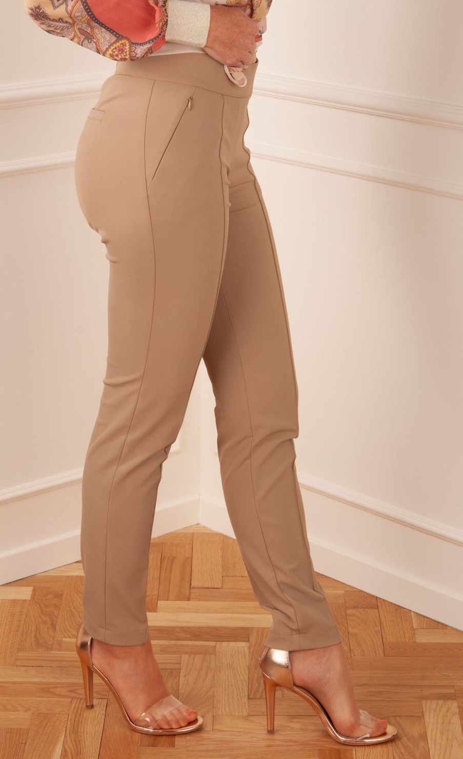 Kleidung Cambio | Hose „Rubia" Camel