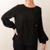 Kleidung Herzensangelegenheit | Bluse Schwarz