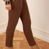 Kleidung Seductive | Hose / Jeans „Sabrina" Braun