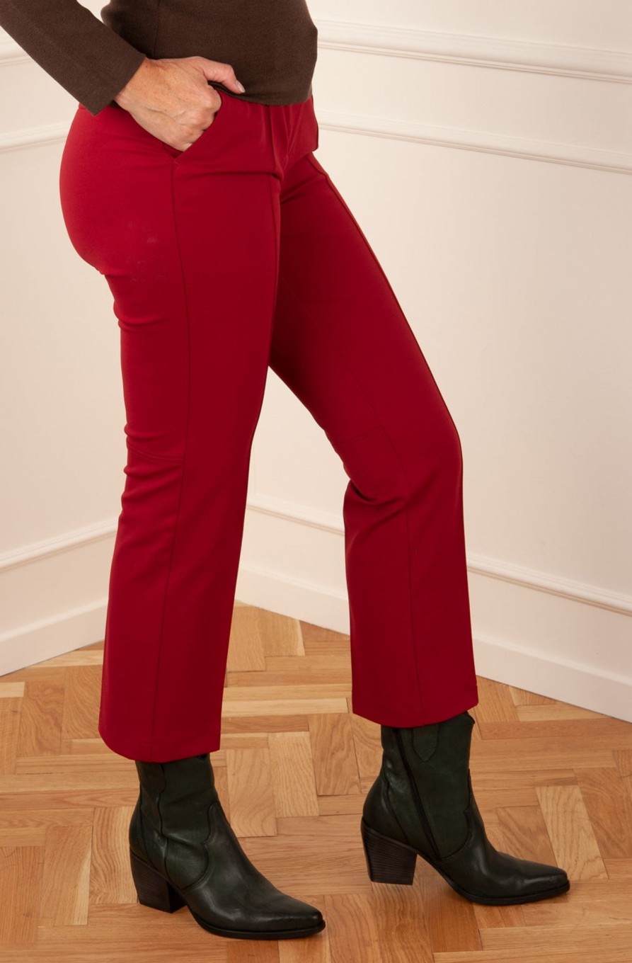 Kleidung Cambio | Hose „Fabulous" Rot